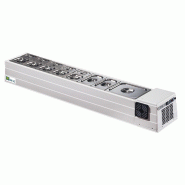 Saladette réfrigérée à poser inox avec 9 bacs gn 1/4 - 1830x330x230mm - PPR9/4