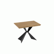 Stones Table basse Dot avec plateau en céramique sur verre marbré blanc et structure en métal peint anthracite - à 80 cm - noir Bois manufacturé Stones Table basse Dot avec plateau en céramique sur verre marbré blanc et structure en métal peint anthracite - à 80 cm - noir Bois manufacturé