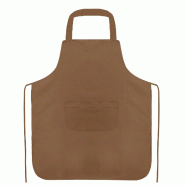 Tablier imperméable et respirant 65x77 cm - Marron - 8414271089060