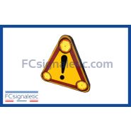 Triangle Triflash AK14 autonome magnétique 500 mm 1 face classe 2 LEDWORK LWK0540-AK14 Triangle Triflash AK14 autonome magnétique 500 mm 1 face classe 2 LEDWORK LWK0540-AK14