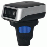Scanner de codes-barres portable Bluetooth - Type QR 1D 2D - Anneau - Prise courante