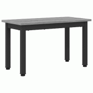 VidaXL Table basse Gris Sonoma 60 x 30 x 36 cm Bois d'ingénierie Modèle Helios Confort Plus - 892551