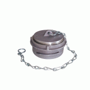 Bouchon avec verrou et chainette en aluminiun dn65 - r.Pons - 1090.526 - 576490