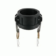 Bouchon coupleur à cames Type DC - Polypro - DN 25 - YCDCBPP025_0