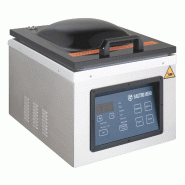 GastroHero Appareil de mise sous vide à chambre KVM077DP 77l/min 300 mm (L x P x H) : 425 x 359 x 366 mm - inox KVM077DP