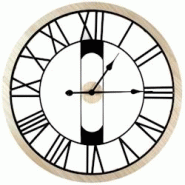Horloge silencieuse en bois et métal 70 cm Jack The Home Deco Factory - 3664944523284 Horloge silencieuse en bois et métal 70 cm Jack The Home Deco Factory - 3664944523284