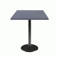 RestooTab - Table Rome 60x60cm bleu fes fenix - bleu Bois manufacturé TB-ROM-6060M-BL.FES