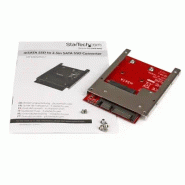 StarTech Adaptateur mSATA SSD vers SATA 2,5" - Carte