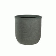 Vase En Résine Intérieur Extérieur Pour Plantes Cylindriques Design D.35X34H Raffaello Verde - vert plastique 8056157809036 Vase En Résine Intérieur Extérieur Pour Plantes Cylindriques Design D.35X34H Raffaello Verde - vert plastique 8056157809036