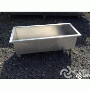 Bac de lancement rectangulaire 125 L - 1130 mm de longueur - 29 KG