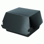 Boîte burger noire taille M L.14xP.12,5xH.8cm - par 50