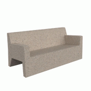 Canapé design in & out JUT - granit crème