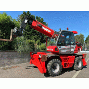 Chariot télescopique rotatif Manitou MRT 1440 EASY - 4 tonnes - Hauteur de levage 14 m - Occasion 2016