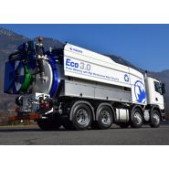 Eco 3.0 - hydrocureur - kaiser - capacité d’aspiration 1 600 à 3100 m3/h
