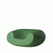 Fauteuil lounge in & out CHUBBY - vert malva