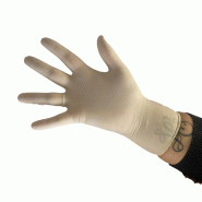 Gants latex non poudrés blanc Taille XL- par 100