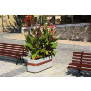 Genewa 133139 - jardinières - komserwis - hauteur:45 cm