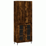Helloshop26 - Buffet bahut commode armoire meuble de rangement organisateur cuisine salle de séjour salon haut 69,5 x 34 x 180 cm 02_0033513 - 300021