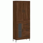 Helloshop26 - Buffet bahut commode armoire meuble de rangement organisateur cuisine salle de séjour salon haut 69,5 x 34 x 180 cm 02_0033865 - 300021 Helloshop26 - Buffet bahut commode armoire meuble de rangement organisateur cuisine salle de séjour salon haut 69,5 x 34 x 180 cm 02_0033865 - 300021