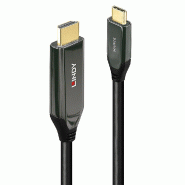 Lindy 43369 Câble adaptateur Lindy 3m USB Type-C vers HDMI 8K60 - noir 43369