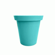 PLAST'UP ROTOMOULAGE Pot de fleurs rond xxl delight 200l - MENTHEFRAICHE - bleu 0750122559671