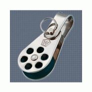 Poulie inox réa 24mm - Pour cordage de 4 à 6 mm - Sylev