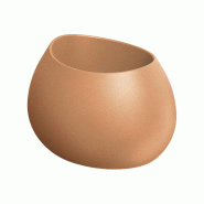 Prosperplast - Pot en polyéthylène rotomoulé 23 L 60x50x38 cm, terracotta - Evolia ETHICK - orange ZA6221