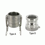 Raccord à cames inox taraudé femelle - Type A - DN 20 - G 3/4