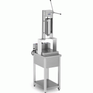 Royal Catering - Royal Catering RC-CMM287 Machine ? Churros Chichis Poussoir Presse Appareil Professionnel (5 litres, 5 douilles, Acier inoxydable) -