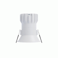 Spot Encastré Led Pulsar 8W 40º Blanc Mat Avec Technologie De Commutation Cct 2700K/3200K/4000K Et Gradation Triac - Beneito & Faure - blanc 8436590