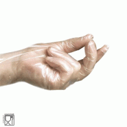 Thouy Gants vinyle transparent non poudré taille XL par 100 - 8431026018304