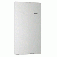 ARMOIRE LIT ESCAMOTABLE SMART-V2 BLANC MAT COUCHAGE 90 X 200 CM.