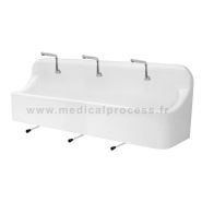 Auge chirurgicale MP'TRIO - Commande fémorale (genou) - Lavage chirurgical pour trois utilisateurs_1