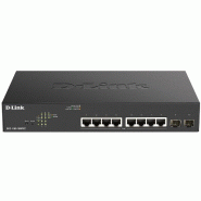 D-Link DGS-1100-10MPV2 10-Port PoE+ Gigabit Smart Switch - noir DGS-1100-10MPV2/E