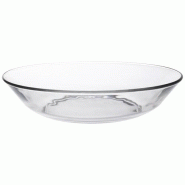 DURALEX Assiette creuse calotte 21 cm - Lys - blanc verre 035-1255290