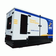 Groupes électrogènes industriels JUPITER insonorisés - Diesel - 25 à 400 kVA - Normes Stage III Groupes électrogènes industriels JUPITER insonorisés - Diesel - 25 à 400 kVA - Normes Stage III