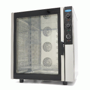 Maxima Four combiné - s'adapte à 10 plateaux (1/1 GN / 60 x 40 cm) - analogique - 400V – 81 × 87 × 100 cm – 11800 W - AKS-08500207