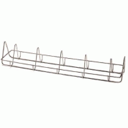 Panier inox grosses mailles pour rôtissoires à balancelle BA7 | MCM - 50049