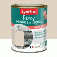 Peinture meuble et boiserie rénov SYNTILOR beige poudré mat 250 ml