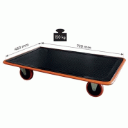 Plateau roulant acier 150 et 300 kg PRAL15 Plateau roulant acier 150 et 300 kg PRAL15