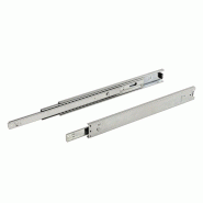 Rails glissière télescopique 2 pièces pour tiroir 400 mm Rails glissière télescopique 2 pièces pour tiroir 400 mm