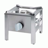 Réchaud à gaz gamme additionnelle - acier inox - grille amovible - 5 kW Réchaud à gaz gamme additionnelle - acier inox - grille amovible - 5 kW