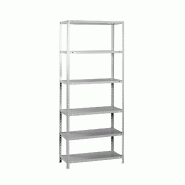 SimonRack Étagère métallique avec vis 2000x1100x400 mm, 6 niveaux, point de flexion 75 kg, Gris - Advantage - métal 8425437129971