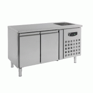 Table réfrigérée avec plonge 2 portes ventilé - P7450.0210