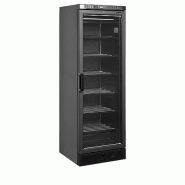 Armoire réfrigérée négative vitrée noire - 270 L | Tefcold - UFSC371GBlack