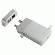 ARREGUI CI10D-AL Serrure de sécurité invisible, alarme sonore, 4 poignées, anti-effraction, serrure électronique, pêne dormant sans fil à l'int�