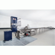 Chaine et machine d'entretien de tuyaux incendie Chaine et machine d'entretien de tuyaux incendie