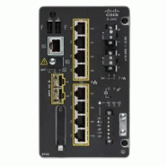 Cisco Catalyst IE-3300-8T2S-E commutateur réseau Géré L2 Gigabit Ethernet (10/100/1000) Noir
