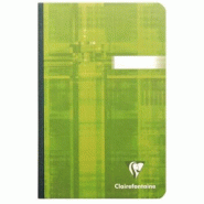 Clairefontaine Lot de 5 Carnet Metric 11x17, 192p./96 feuilles 90 g/m² brochure dos toilé, uni - 3329680696004
