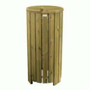 Corbeille bois PISA 100 Litres